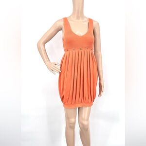 Jean Paul Gaultier Orange Knit Dress
